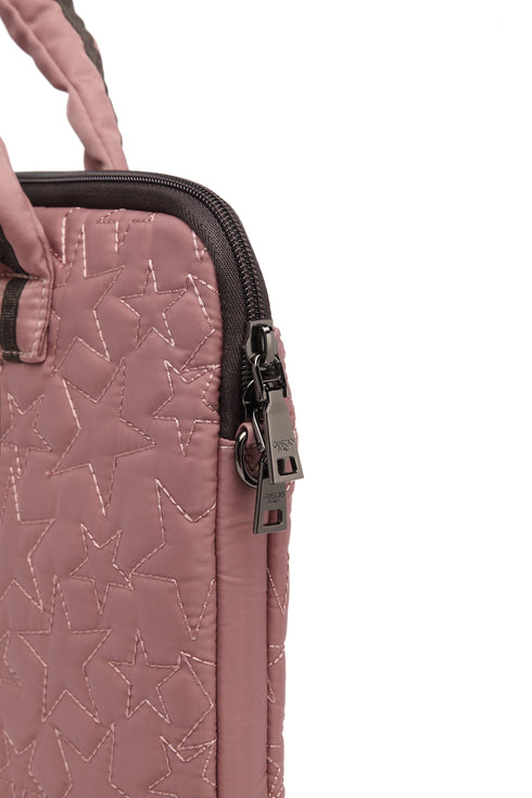 【雑誌掲載】星柄PC ハンドバッグポーチセット 12-1007